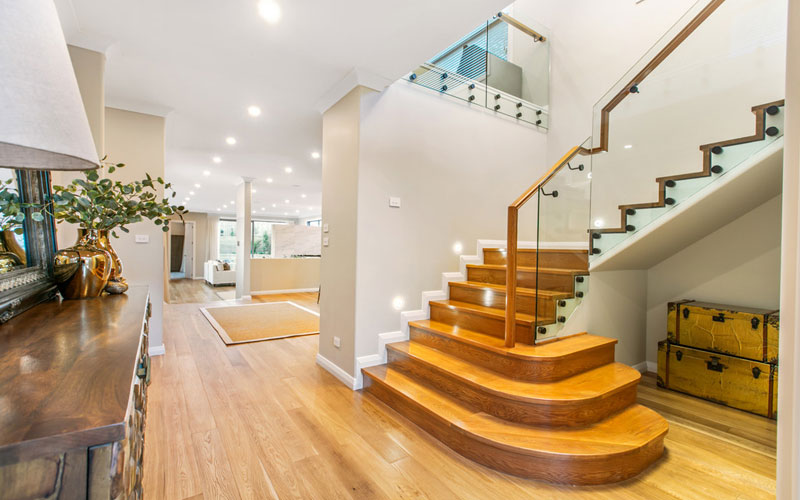 Timber stairs design